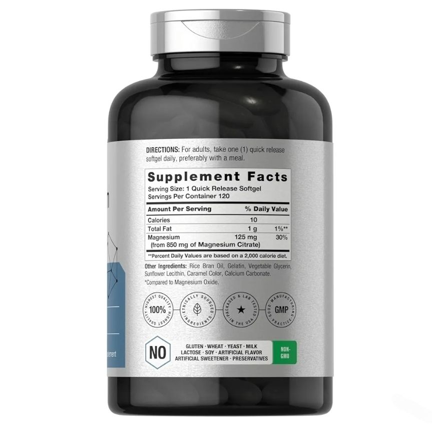 MAGNESIO CITRATO  850MG