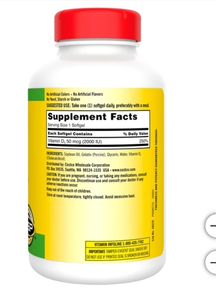 VIT D3 KIRKLAND