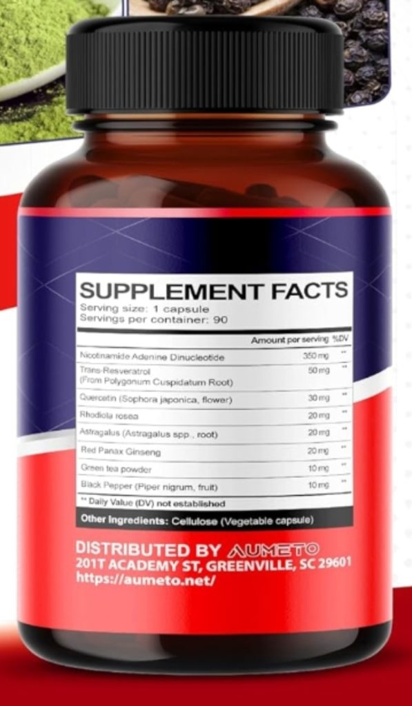 NAD + RESVERATROL