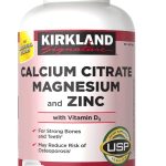 CALCIO CITRATO DE MAGNESIO Y ZINC KIRKLAND